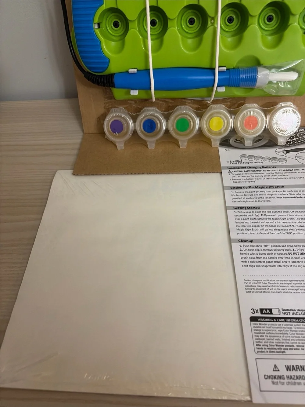 Crayola New!Mess Free Color Wonder Magic Light Brush - Green